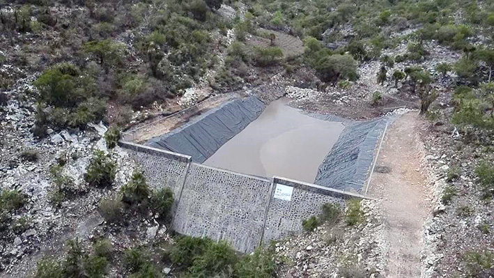 Rehabilitada la represa en Zoapiltepec  * Con una inversión cercana a un 1.5 mdp el gobierno municipal realizó trabajos de desazolve, aparte de adquirir y colocar una geo membrana