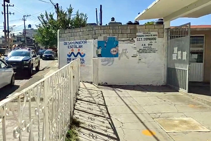 Ladrones “visitaron” la primaria Cinco de Mayo