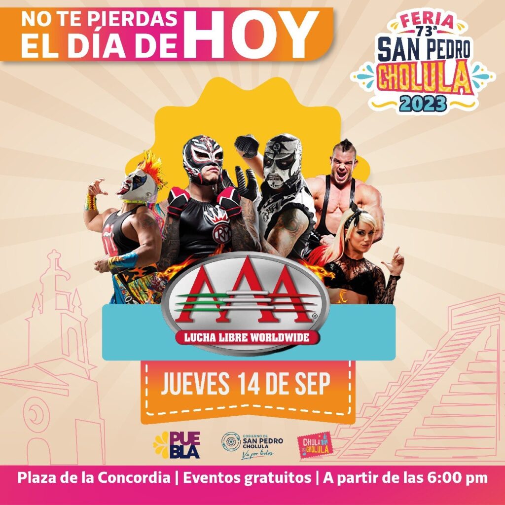Hoy Lucha Libre AAA en La Concordia