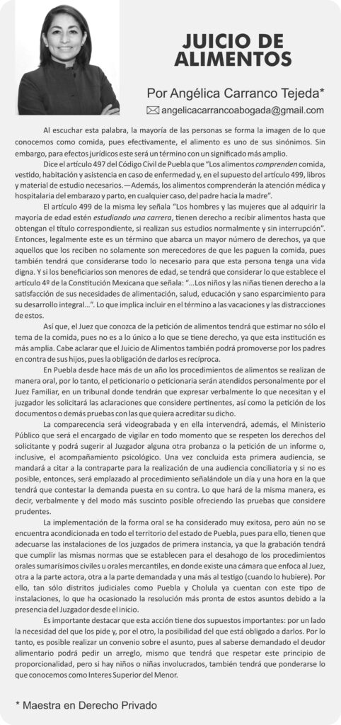 Juicio de Alimentos