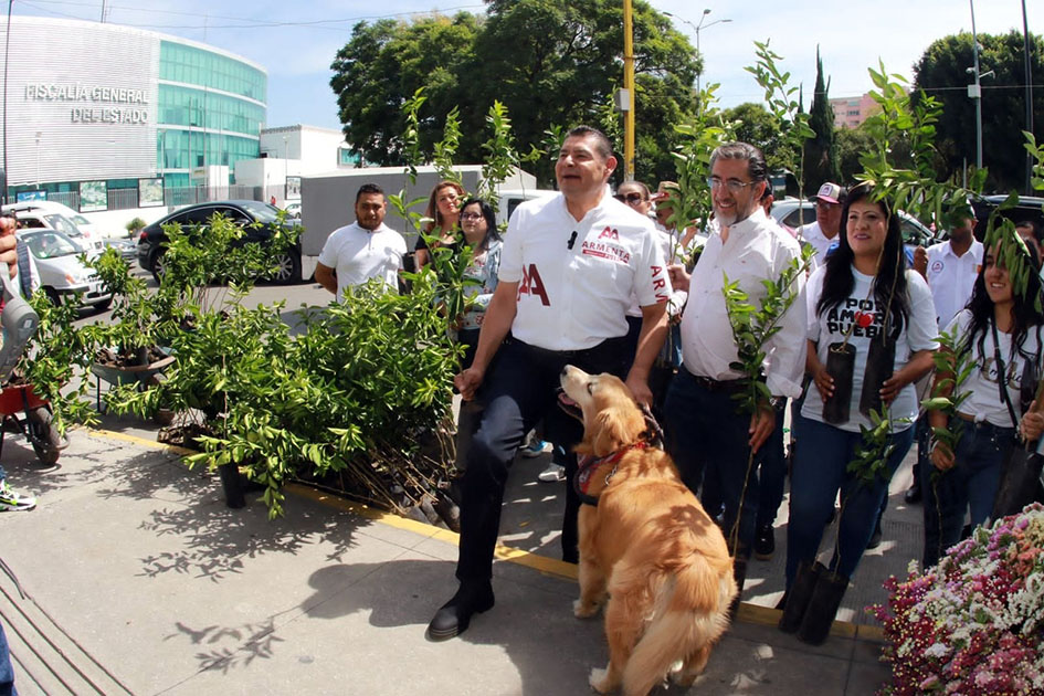 Continuamos las tareas de la Dra. Claudia Sheinbaum y la transformación en Puebla: Armenta
