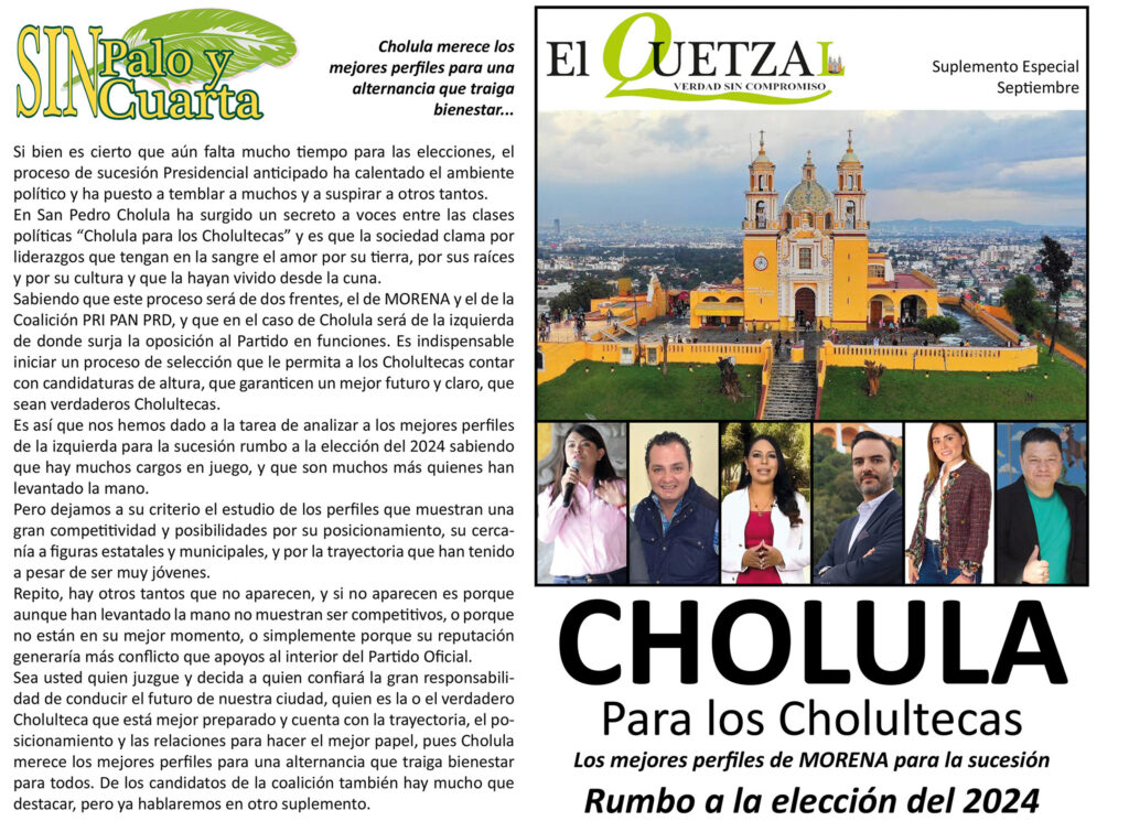 Cholula para los Cholultecas