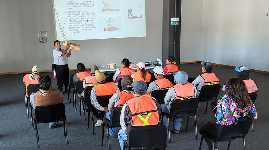 Desarrolla personal de Ciudad Modelo simulacro y curso de protección civil