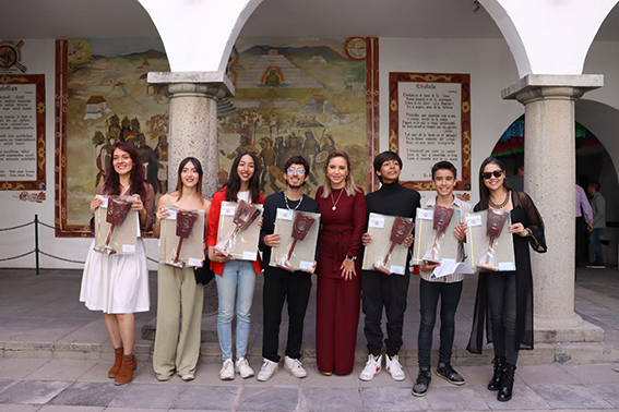 Elenco de Héroes, visitaron el CELMA