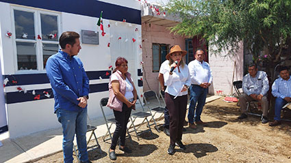 Entregó 11 Cuartos Adicionales, Paola Angon