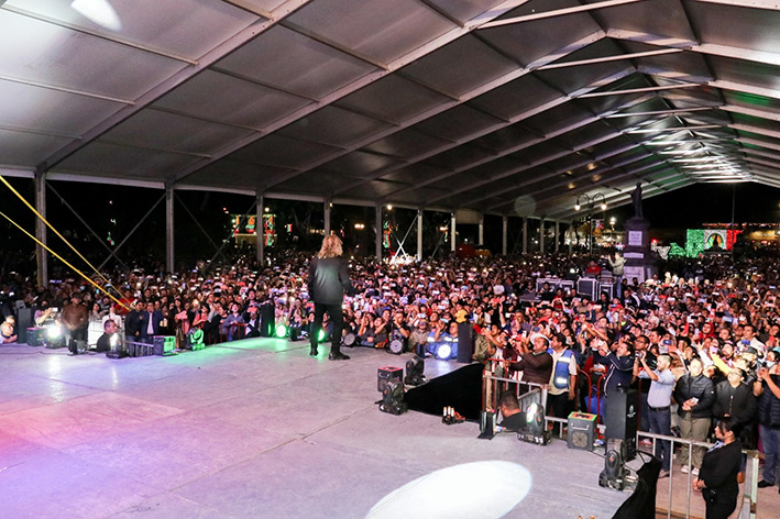 Más de 8 mil personas disfrutaron de la feria Cholula 2023 con Los Acosta