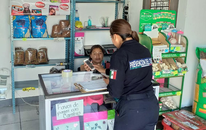 Fortalece prevención del delito programa «mi negocio seguro»