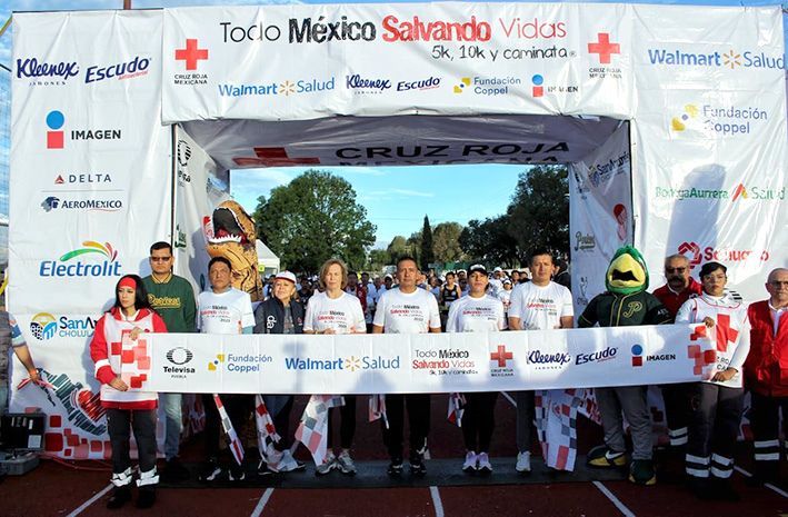 “Todo México Salvando Vidas” de Cruz Roja mexicana Puebla
