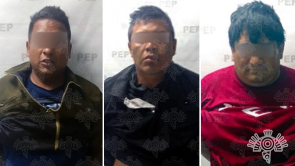 Tercia de pillos, fueron detenidos por municipales  * Sorprendidos en la lateral de la México-Puebla