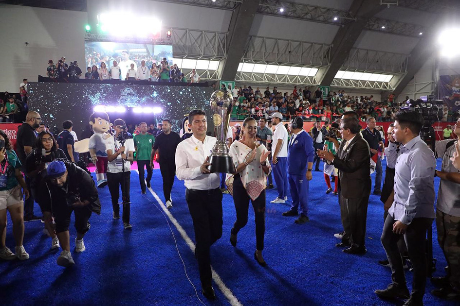 Puebla capital despide el mundial de fútbol 7 con México varonil y femenil campeones