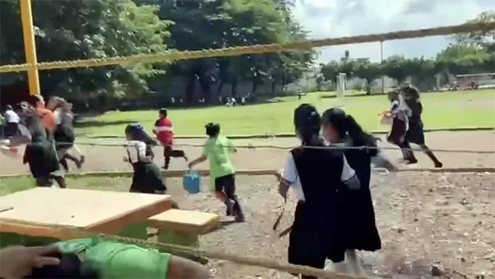 Balacera provoca pánico entre alumnos de primaria en Yautepec