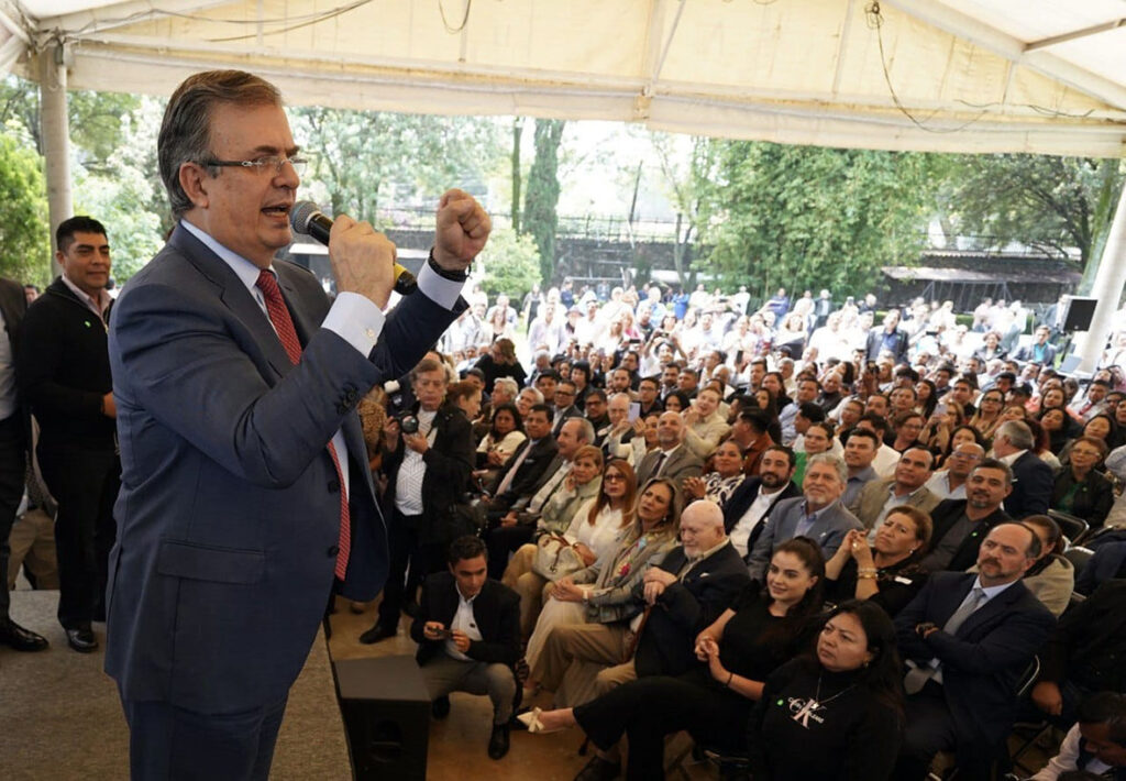 Marcelo Ebrard lanza la asociación El Camino de México