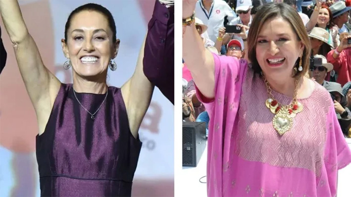 Medios del mundo destacan que dos mujeres buscarán la presidencia de México