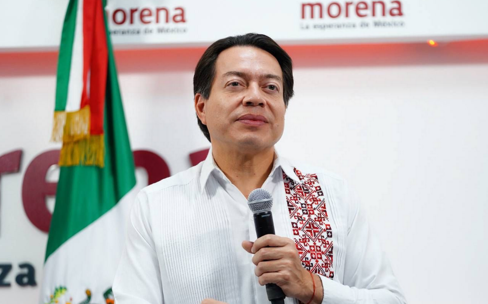 Armenta sí va, confirma Mario Delgado al referir que el senador poblano es un perfil competitivo
