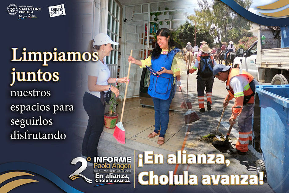 En alianzan, Cholula avanza