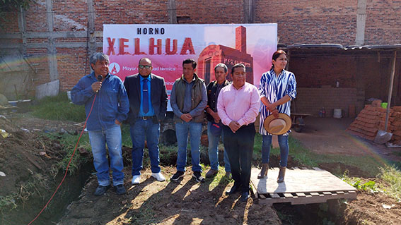 Para fin de año, horno ecológico para ladrillo