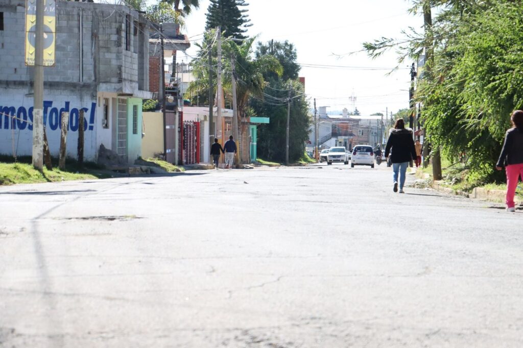 Calle San Lorenzo, será reencarpetada  * Beneficio a escolares y vecinos