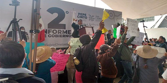 Como el “rosario de Amozoc”, terminó Pepe Cinto
