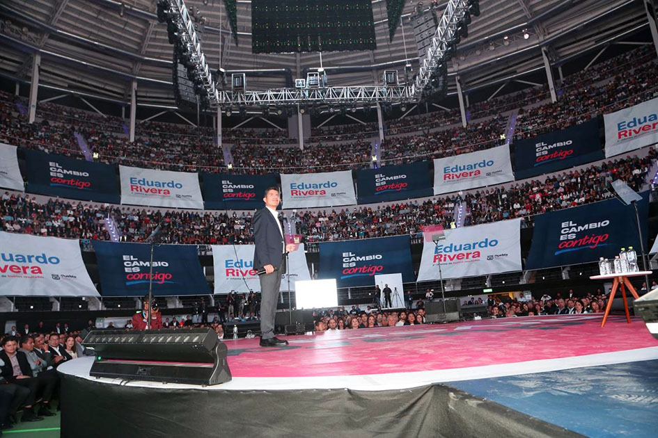 En Puebla capital el cambio es contigo y se cumplen dos años de buenos resultados