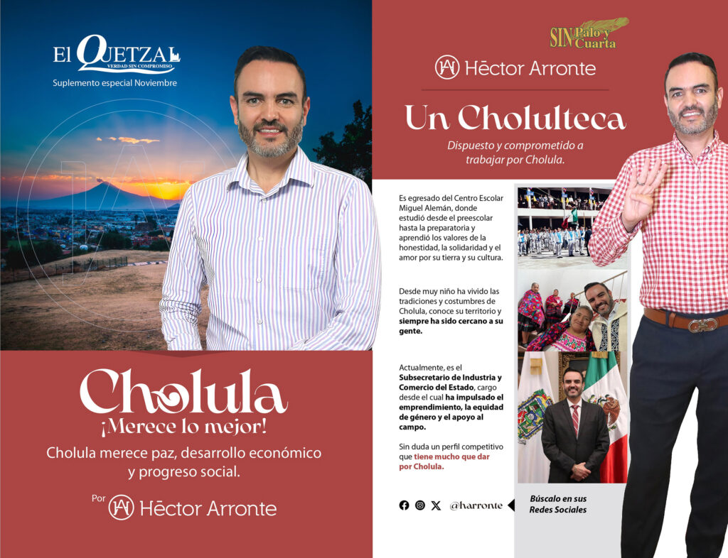 Cholula ¡Merece lo mejor!