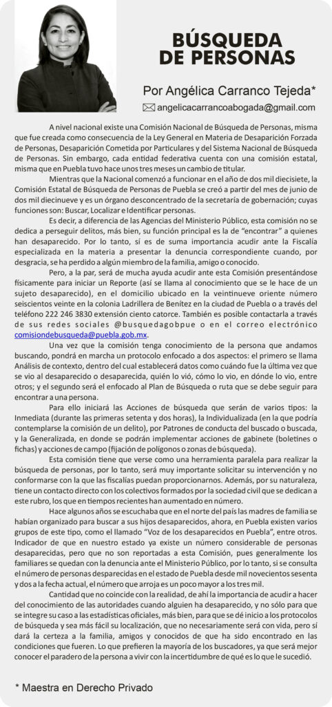 Búsqueda de Personas