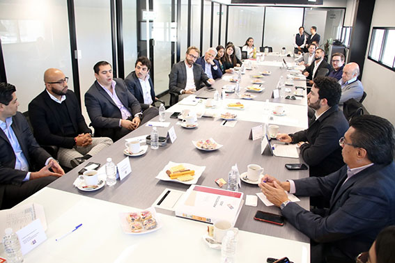 Fortalece gobierno de Puebla trabajo con Cámara de Comercio Franco Mexicana