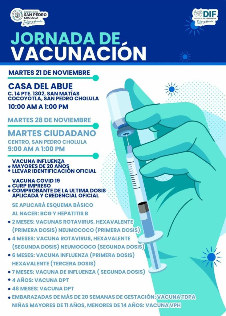 Jornada de Vacunación DIF SPCH
