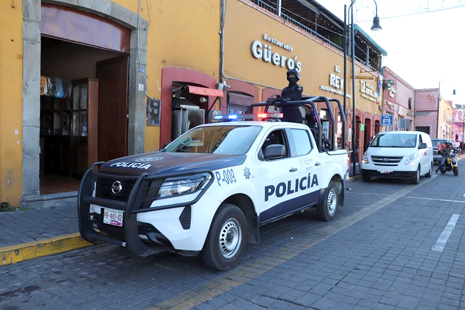 Fuerte presencia policiaca durante el fin de semana