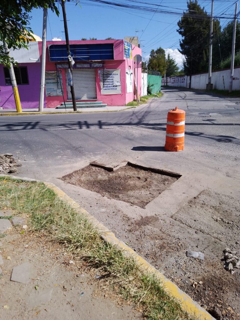 Jornada de bacheo en la ciudad