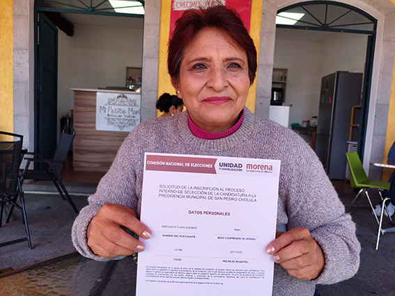 Nací, crecí, vivo y moriré en Cholula: Margarita Tlapa