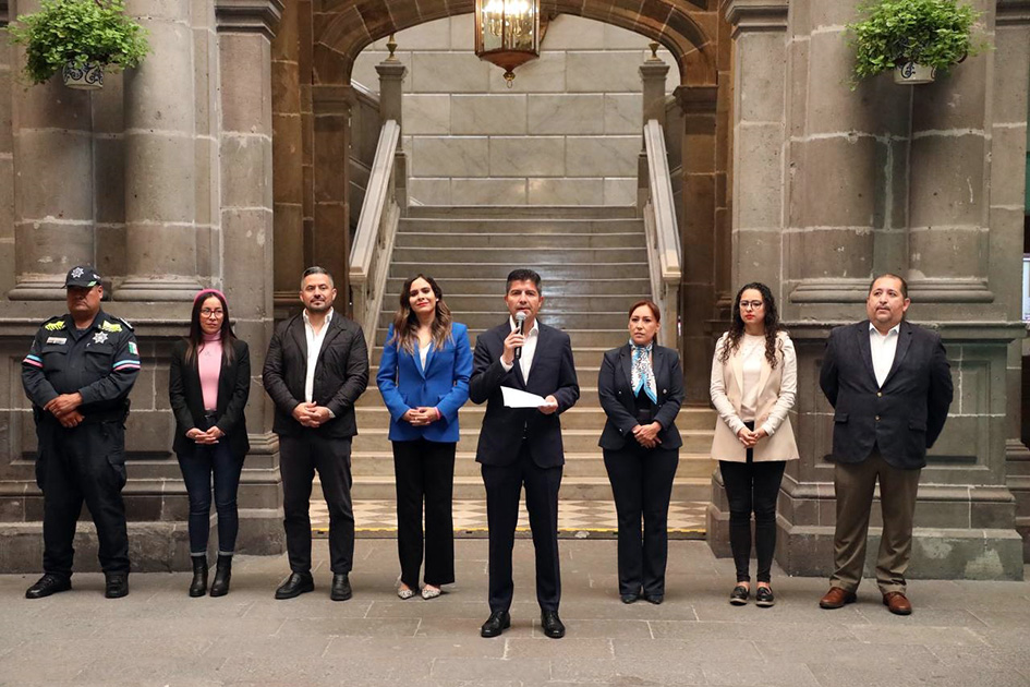 Gobierno municipal entregó el balizamiento y semaforización de vialidades principales