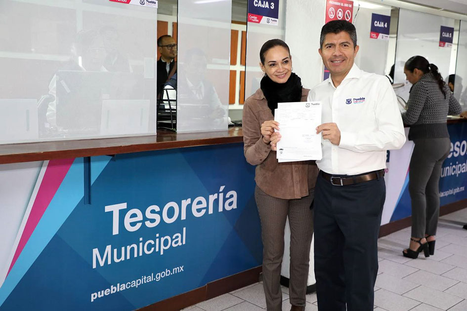 Inicia pago anticipado de predial y limpia 2024 en Puebla capital