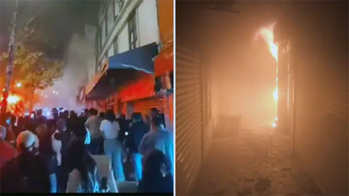 Se incendia otra plaza comercial en el centro de la CDMX