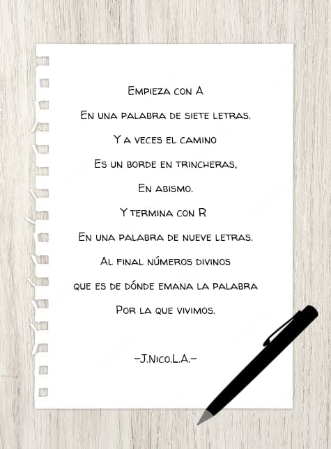 Empieza con A…