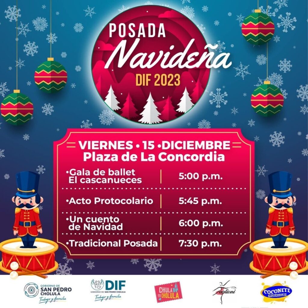 Este viernes te esperan en la Posada Navideña 2023