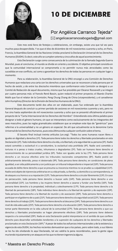 10 DE DICIEMBRE