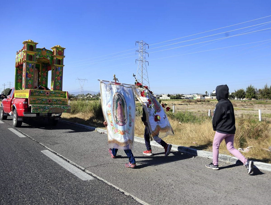 Alertan por peregrinaciones guadalupanas en vialidades