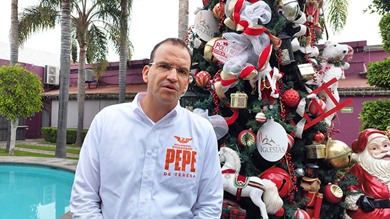 Aspiro a la candidatura de MC a diputado local: Pepe De Teresa