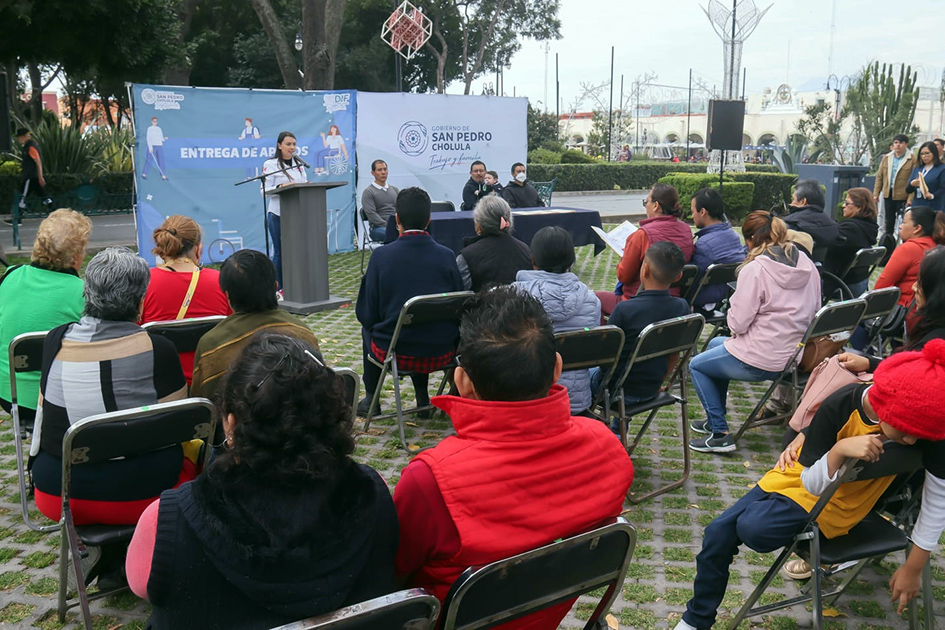 Conmemora el DIF Cholula el día internacional de las personas con discapacidad