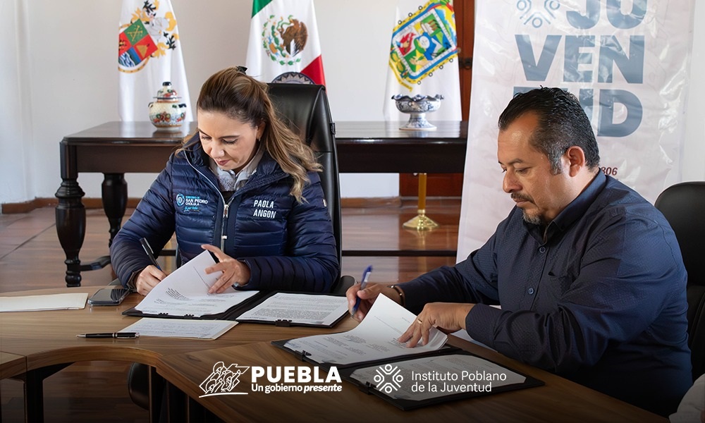 Firman convenio IPJ y gobierno municipal