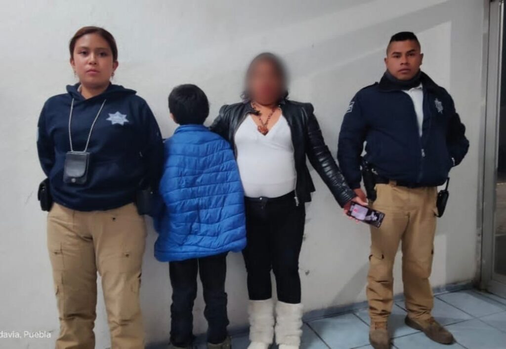 Menor localizado en la 12 Oriente y 4 Norte