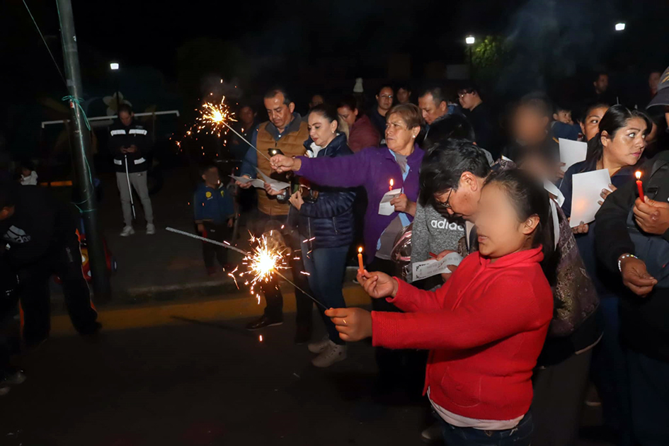Noches de posadas en los barrios
