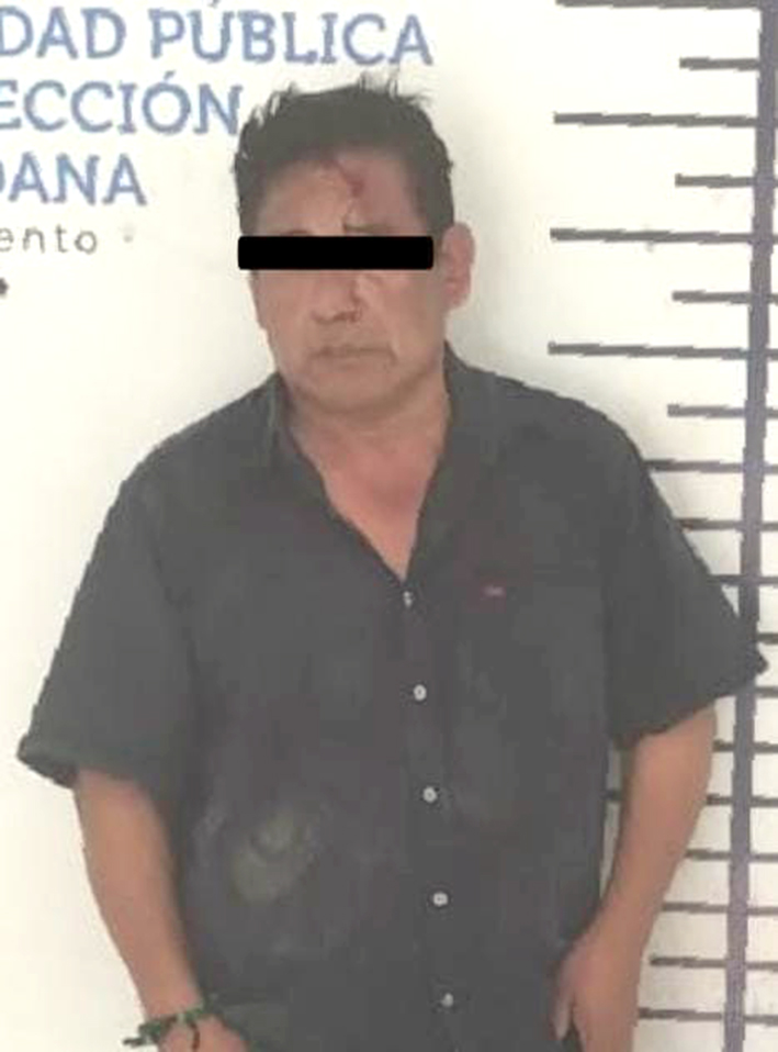 Detiene policía a probable responsable de robo de vehículo y negocio