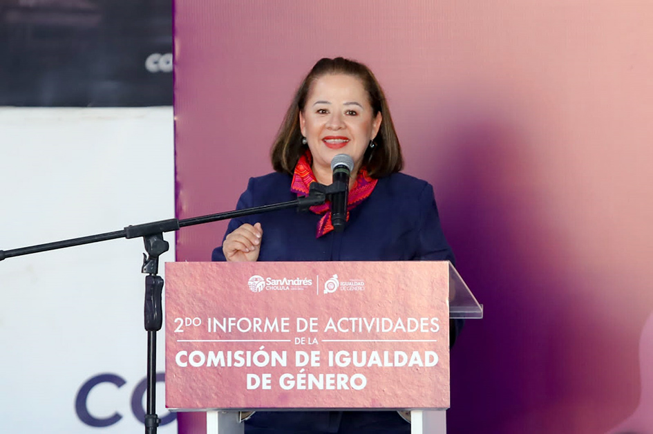 Yvón Gutiérrez Vázquez rindió 2º informe de actividades