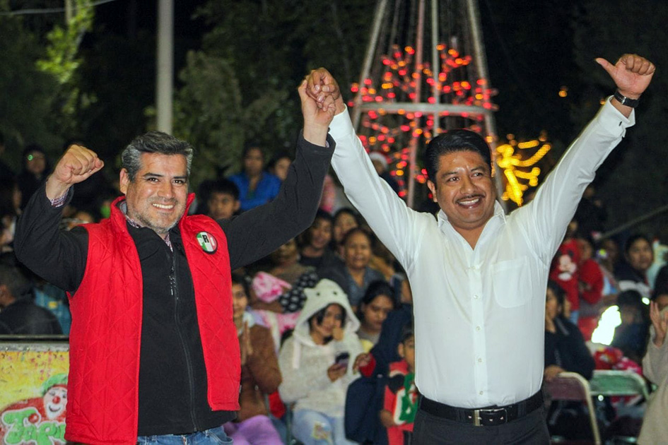 Con respaldo de la dirigencia estatal del PRI, Erik Robles va por la alcaldía de Coronango