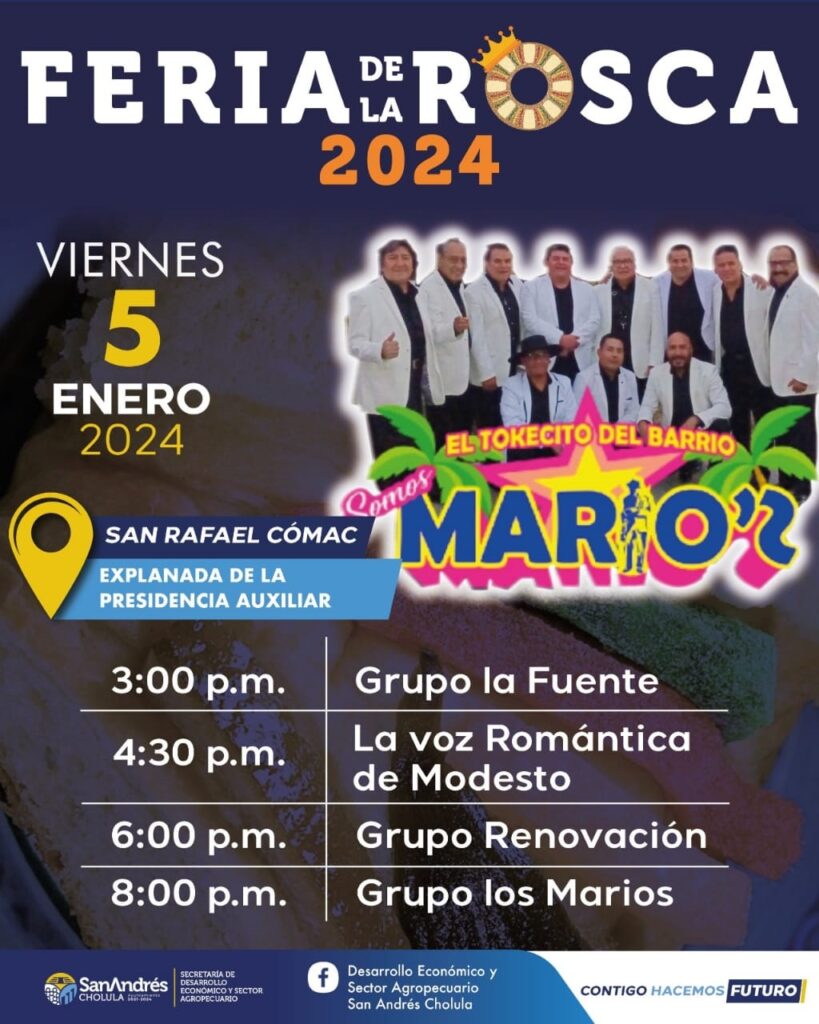 Feria de la Rosca, San Rafael Comac