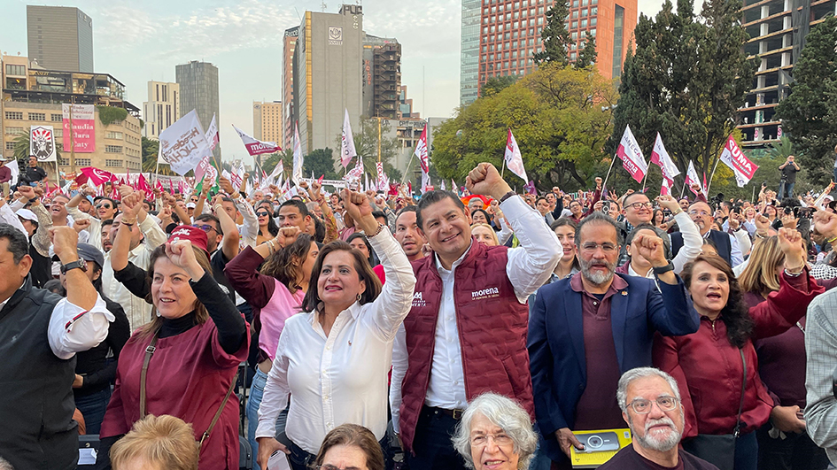 Claudia Sheimbaum consolidará la transformación en beneficio del pueblo: Armenta