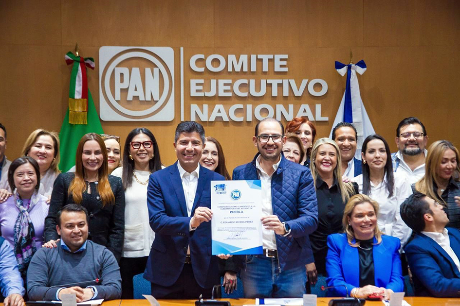 Eduardo Rivera candidato del PAN a Gobernador de Puebla