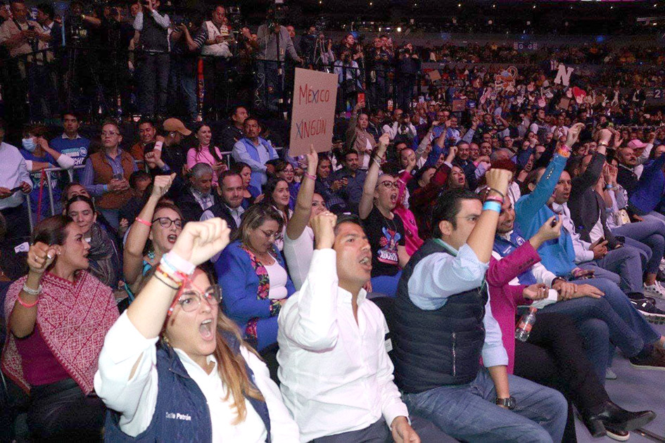 Lalo Rivera refrenda apoyo a Xóchitl Gálvez