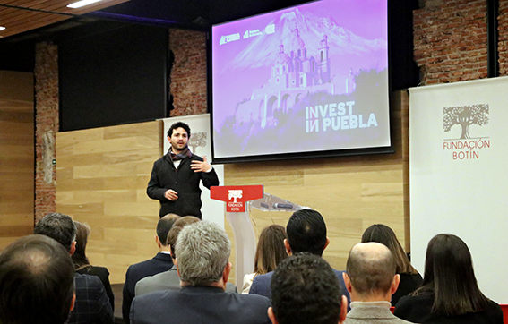 Coadyuva gobierno estatal con Embajada en España para posicionar a Puebla como destino de inversión